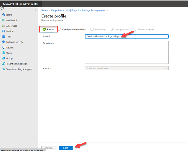 Endpoint privilege management with Microsoft Intune 03