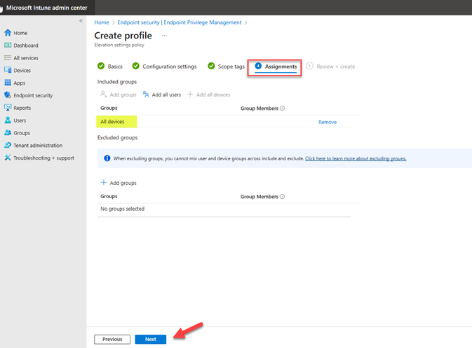 Endpoint privilege management with Microsoft Intune 06