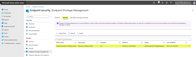 Endpoint privilege management with Microsoft Intune 08