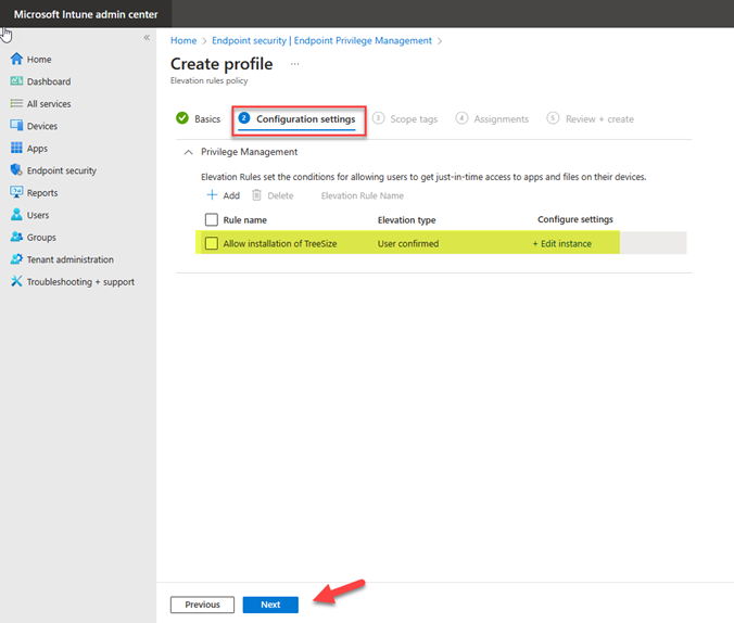 Endpoint privilege management with Microsoft Intune 14