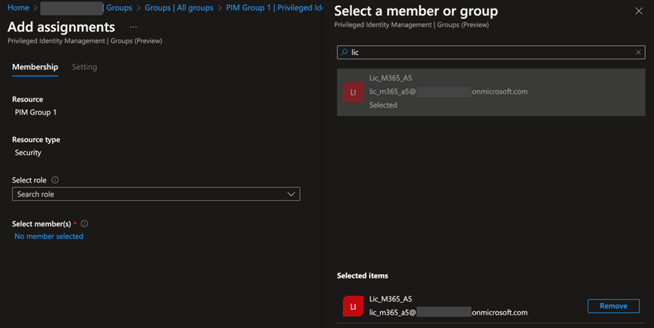 Synced Groups in RBAC Assignments