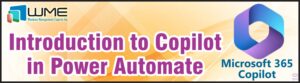 WME Article - Introduction to Copilot in Power Automate