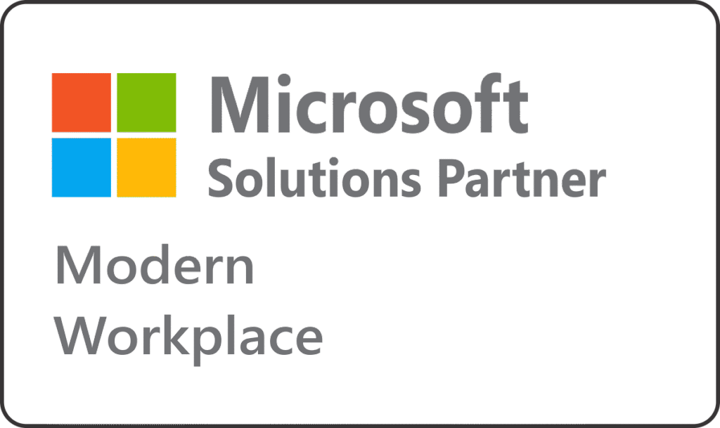 Microsoft Solutions Partner Logos - Modern Workplace PNG