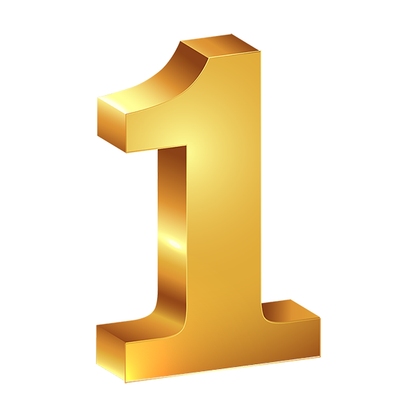 Number 1 PNG