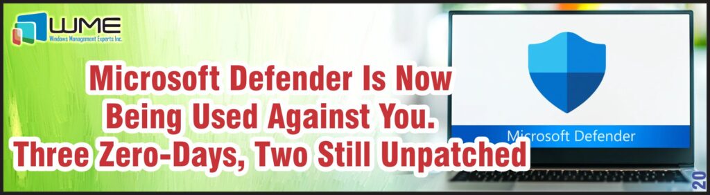 Microsoft Defender Is Now Being Used Against You