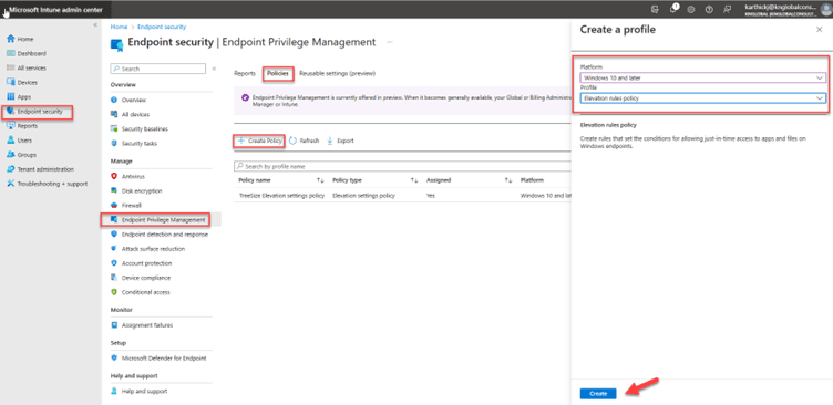 Endpoint privilege management with Microsoft Intune 09