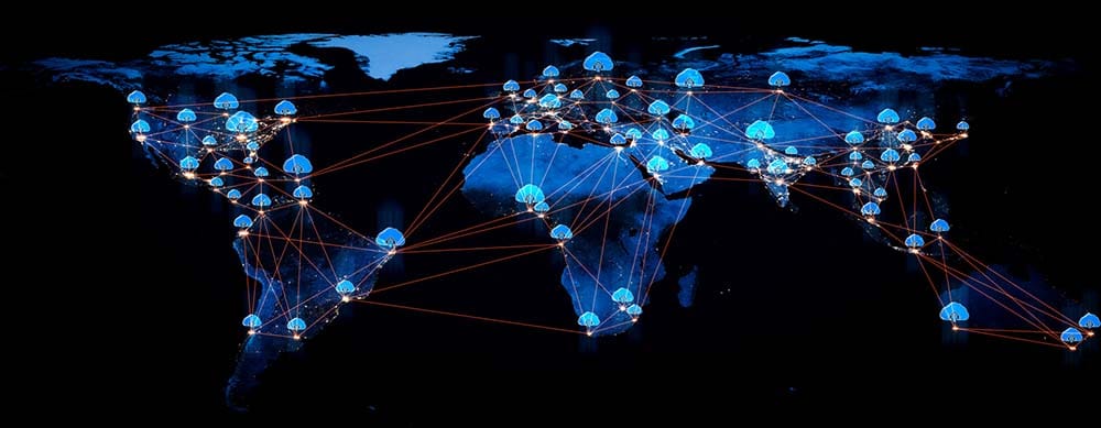 Cloud computing technology and online data storage