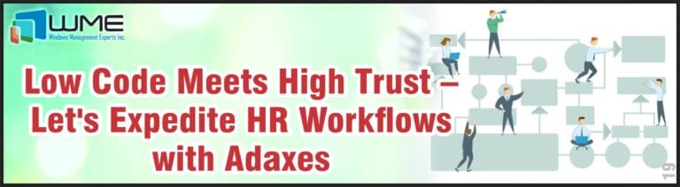 Low Code Meets High Trust - Expedite HR Workflows