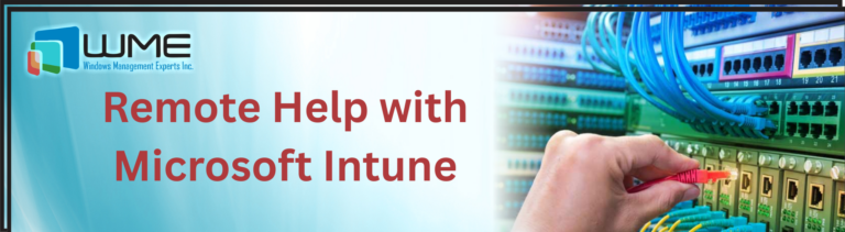 Remote Help with Microsoft Intune